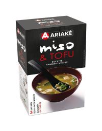 Soupe miso tofu, 3 sachets de 11 g (pour 3 x 200 ml de soupe)