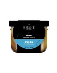 Babas au Rhum de Marie-Galante et vanille de Madagascar, 380 g