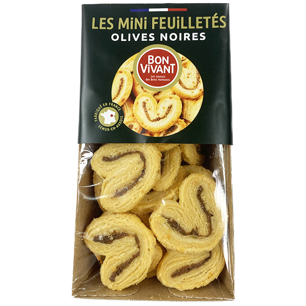 Palmiers olives noires, 80 g