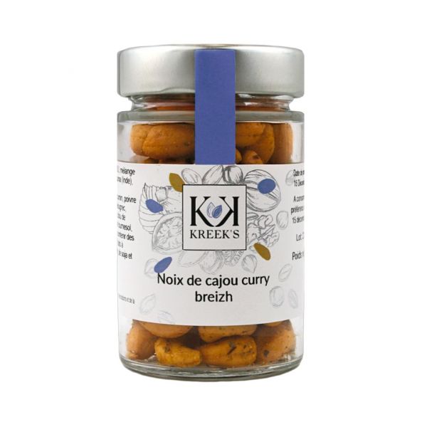 Noix de cajou curry breizh, 95 g