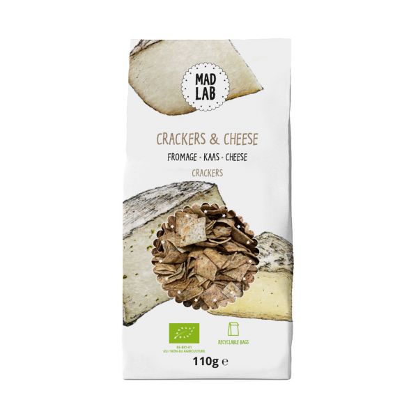 Crackers Crackers and cheese, fromage, 110 g