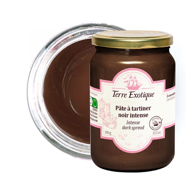 Pâte à tartiner noir intense, 300 g