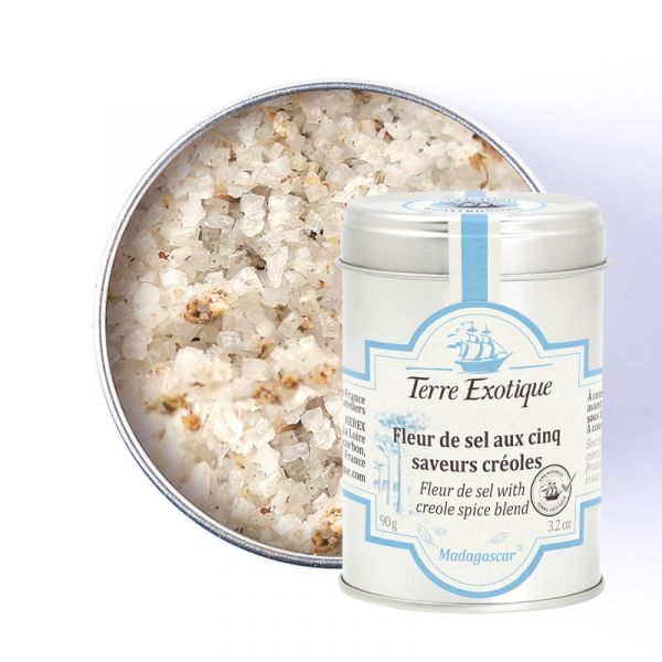 Fleur de sel aux cinq saveurs créoles