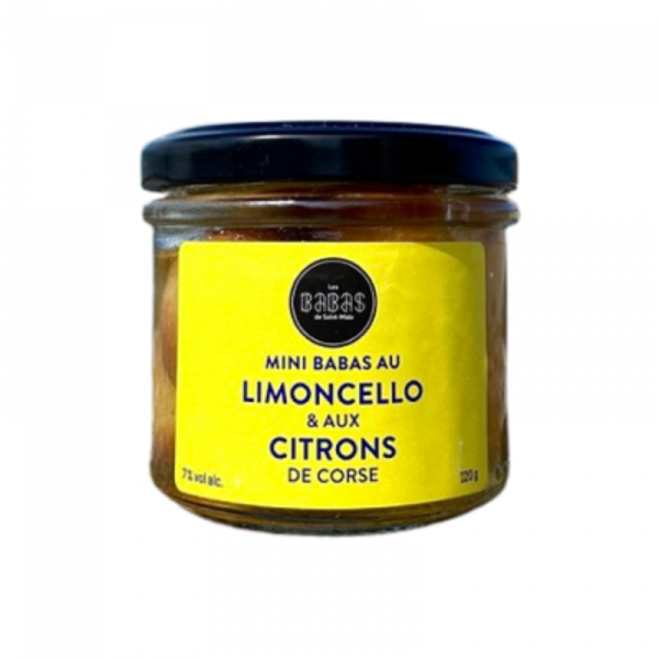 Mini Babas au Limoncello et aux Citrons de Corse, 120 g