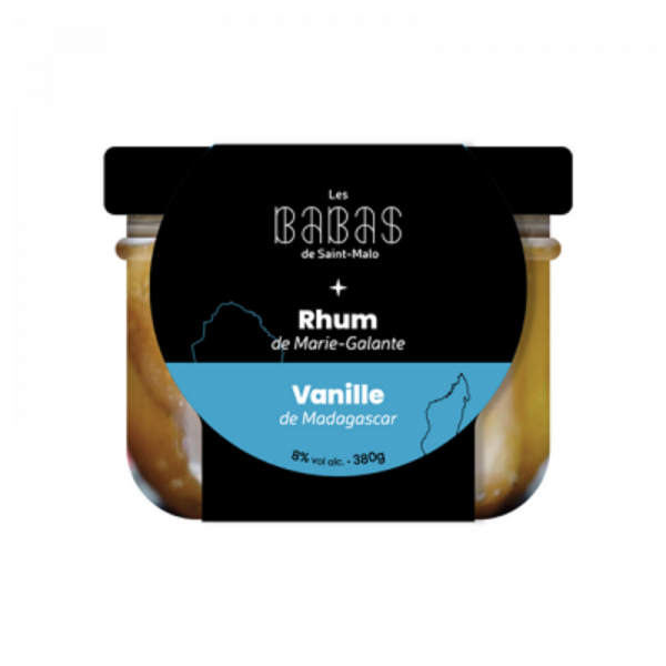 Babas au Rhum de Marie-Galante et vanille de Madagascar, 380 g