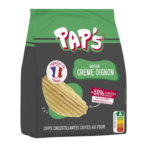 Chips de pois chiche, crème Oignon, 70g