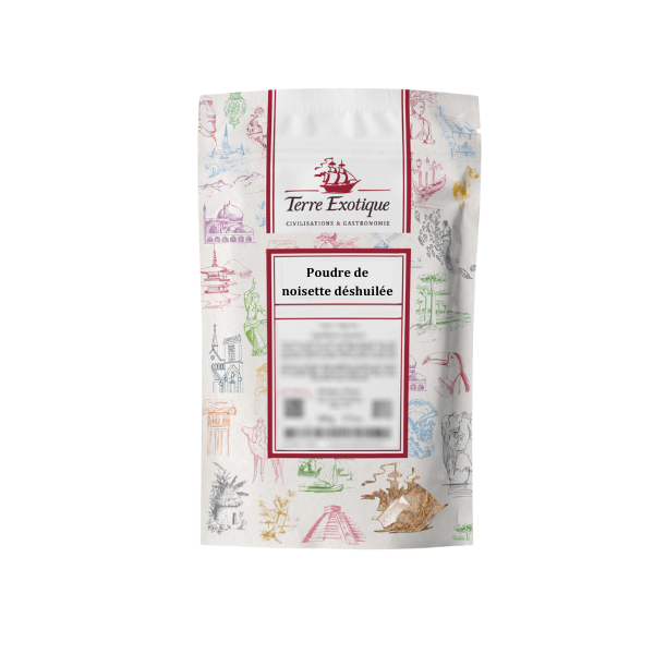 Poudre de noisette déshuilée, 1kg